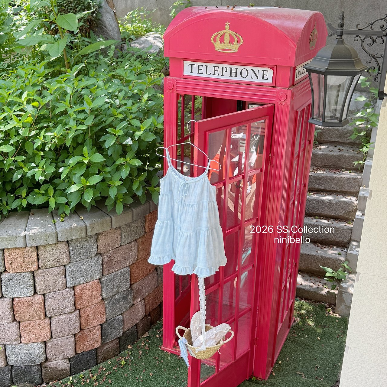 (予約) ninibello  / Pure Tiered Dress