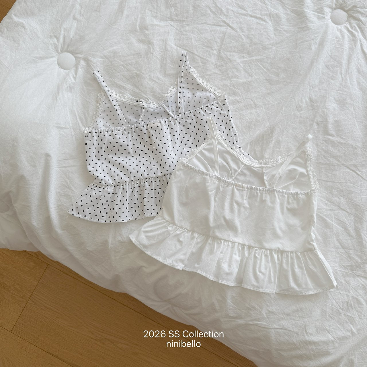 (予約) ninibello  / La Vie En Sleeveless Blouse