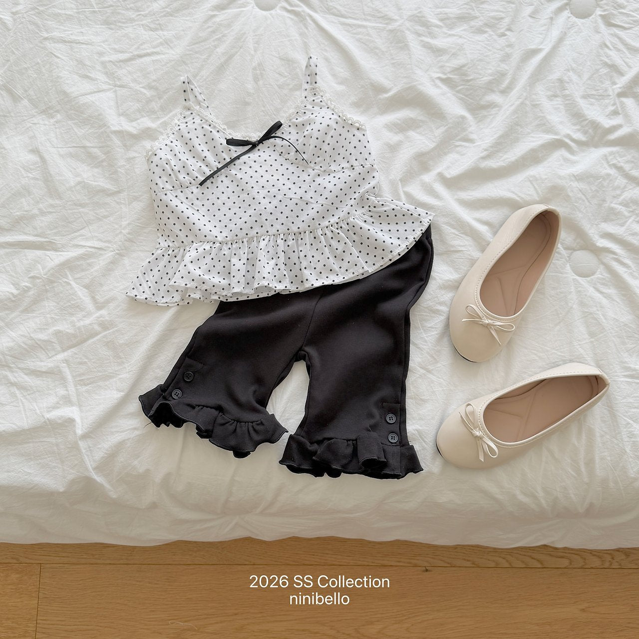 (予約) ninibello  / La Vie En Sleeveless Blouse