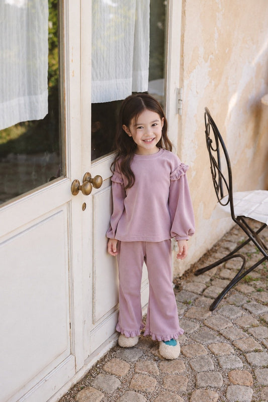 (予約) mon Atelier  / Mimi Velour Set