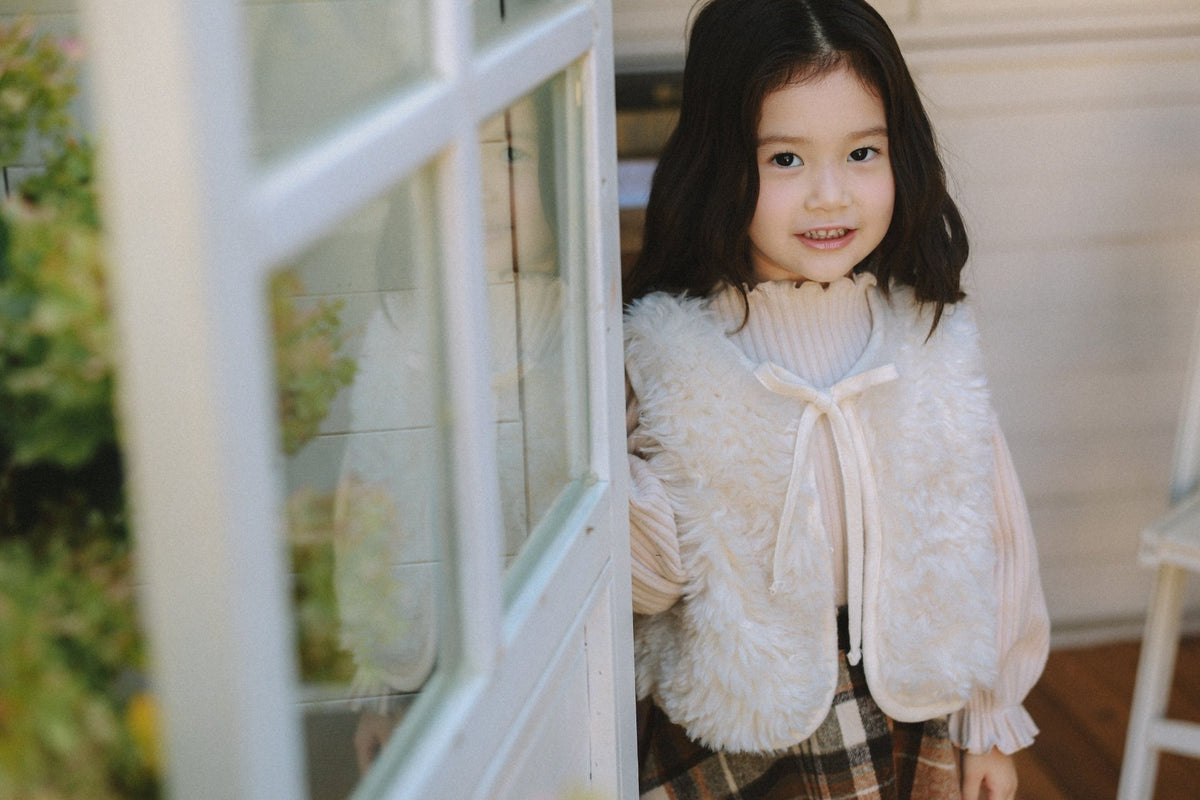 (予約) mon Atelier  /  Lumi Fur Vest