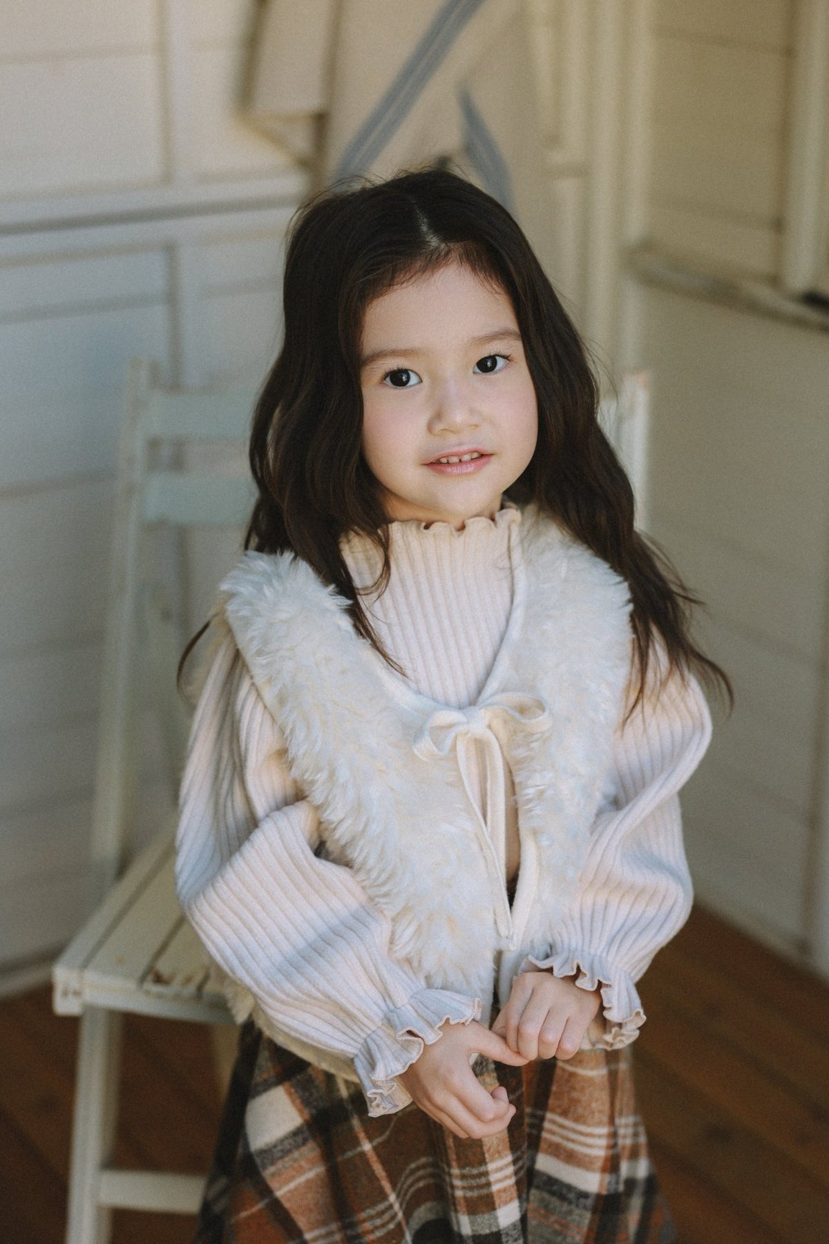 (予約) mon Atelier  /  Lumi Fur Vest