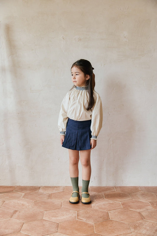 <予約>mon Atelier / Anna Blouse