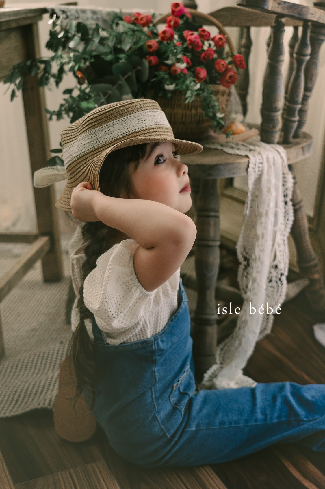 【Original】Muguet Puff Top ivory