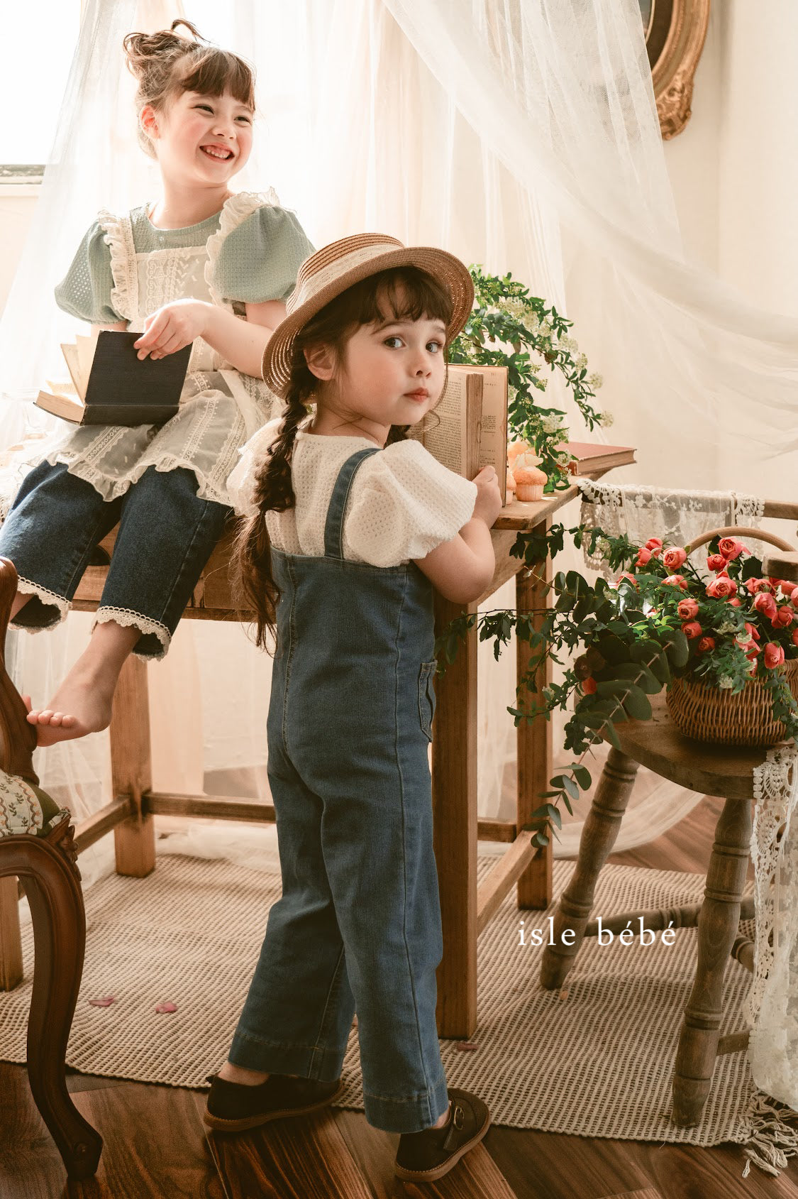 【Original】Muguet Puff Top ivory